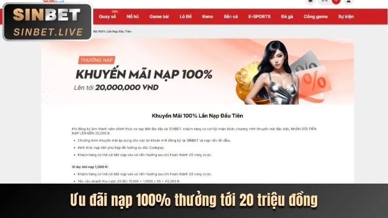 Khuyến mãi chào mừng 777vin777